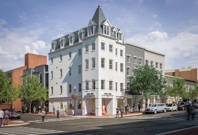 Rendering of 1238 Wisconsin Ave. NW