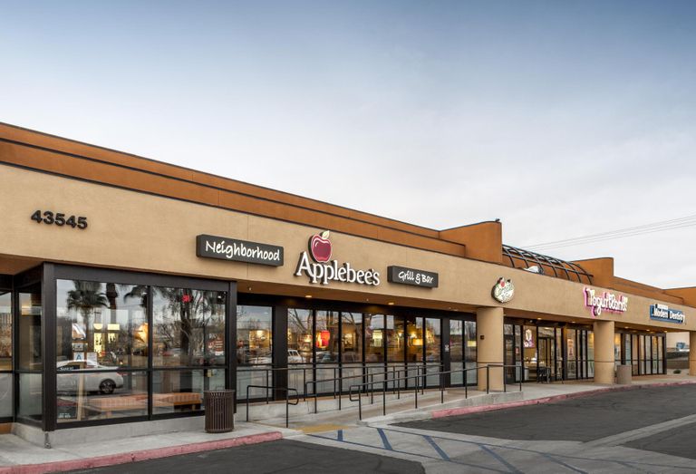 retail property at 43545 10th St. W.