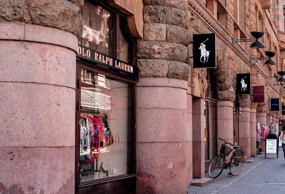 A Ralph Lauren store