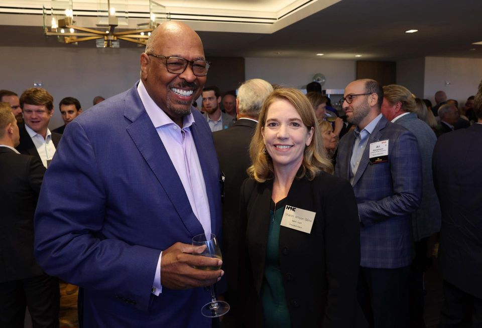 NMHC President Sharon Wilson Géno and Daryl Carter, former NMHC Chair and Founder, Chairman and CEO of Avanath Capital Management