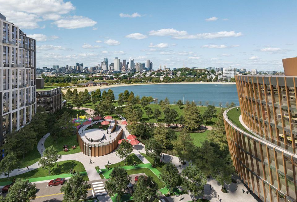 A rendering of Accordia's $5B Dorchester Bay City project.