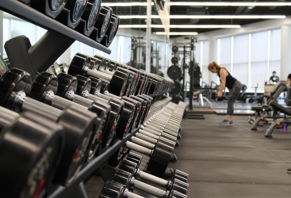 gym weights workout