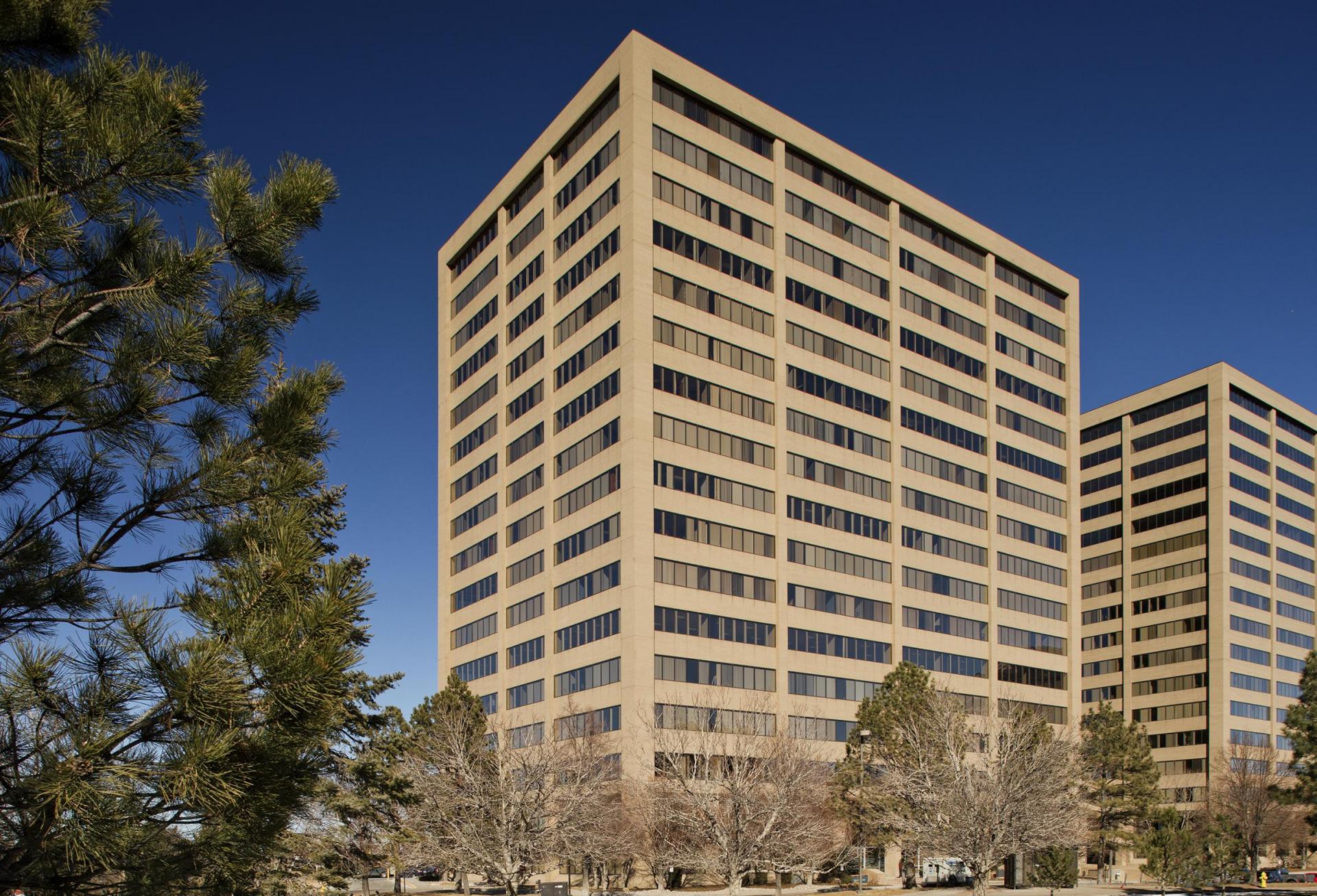 Photo of the Stanford Place III office towers.