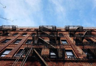 New York apartment fire escapes