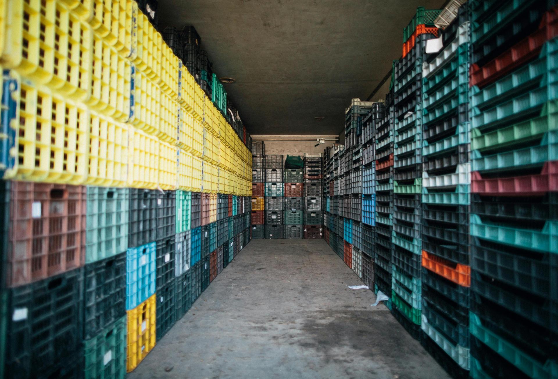 cold storage bins