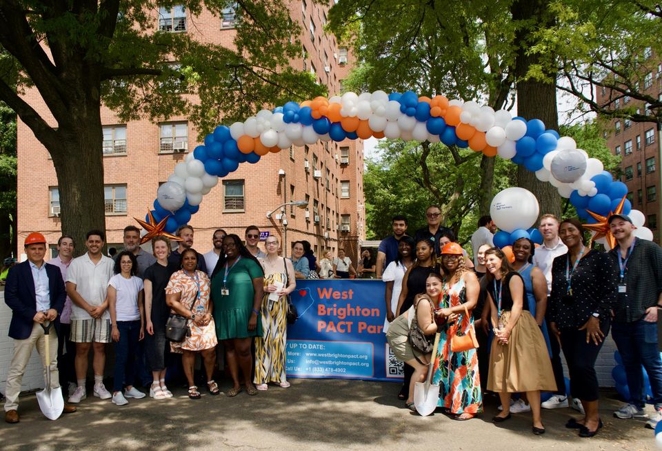 NYCHA's West Brighton PACT groundbreaking