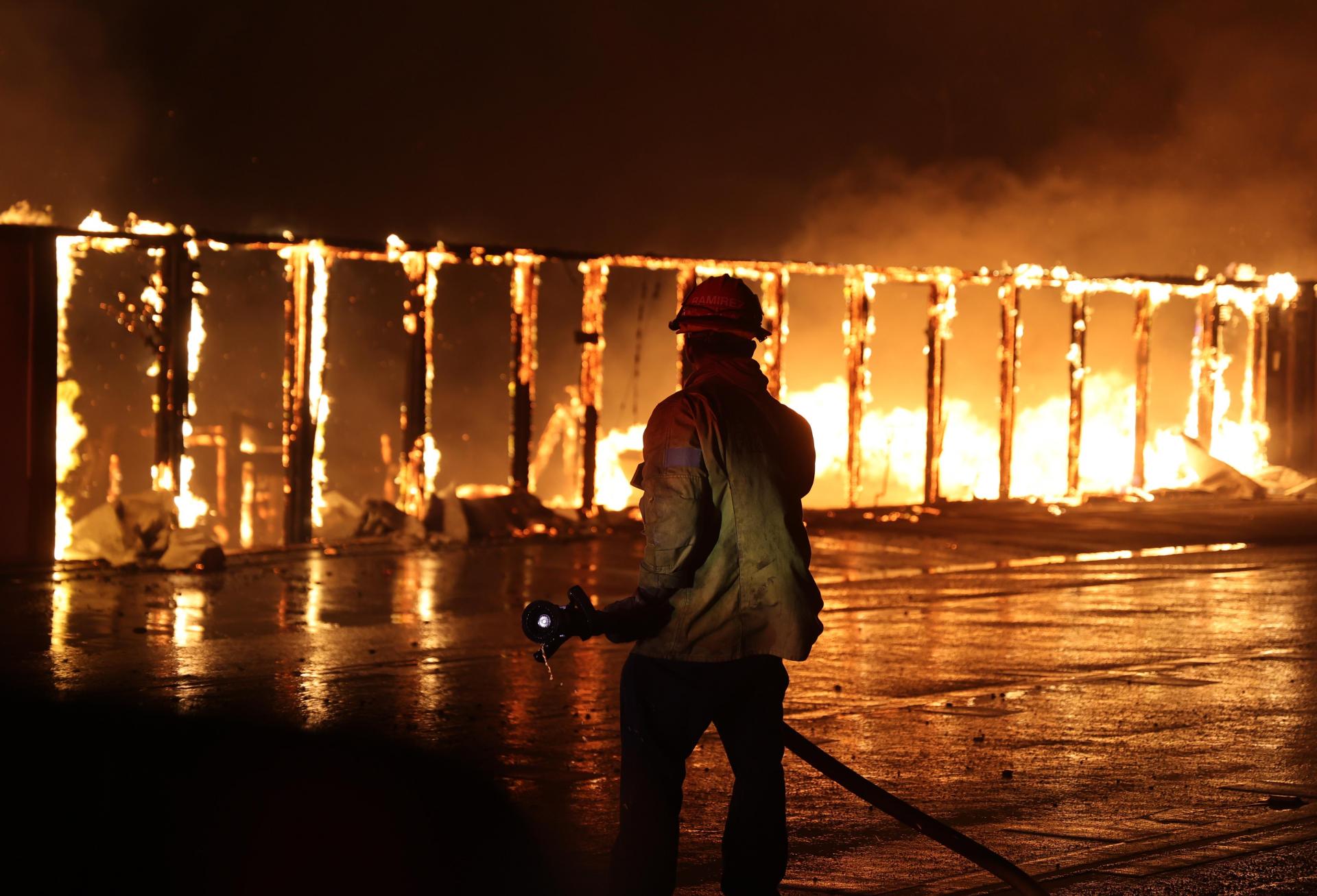 SoCal Wildfire Early Damage Estimate Reaches $52B As Flames Edge Toward Downtown Santa Monica