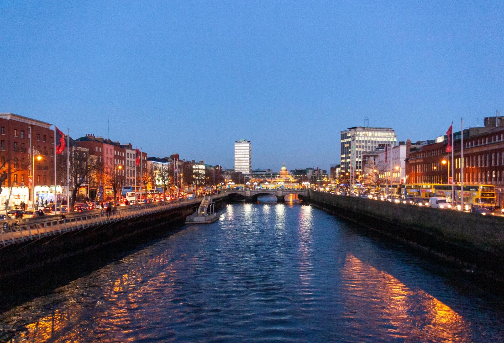 Central Dublin picture by Dimitry Anikin for Unsplash. 