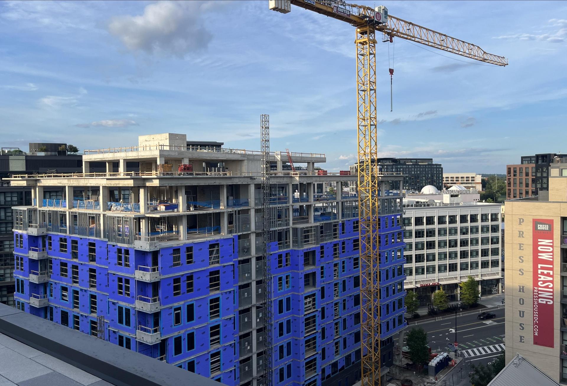 Thousands of new apartments have been built in D.C.'s NoMa-Union Market neighborhood over the last decade. 