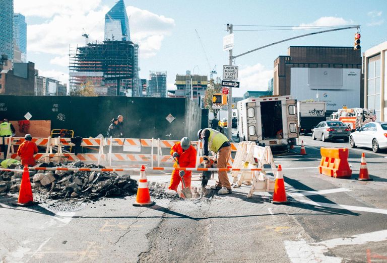construction workers NYC