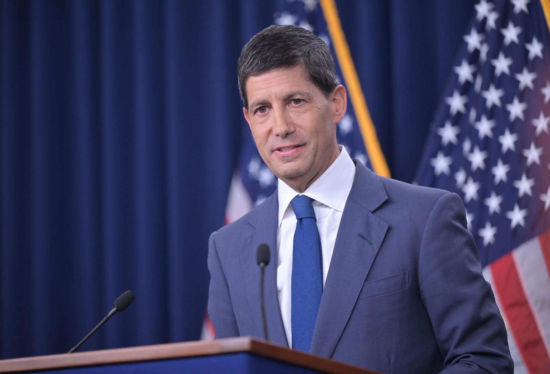 Chairman Warsh answers reporters' questions at the FOMC press conference on July 29, 2026. 