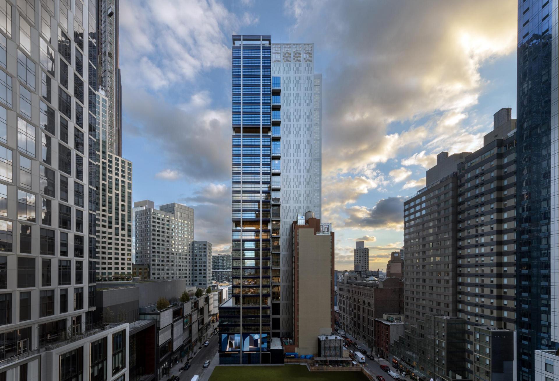 1 Willoughby Square, Brooklyn's tallest office building, was developed by JEMB Realty and opened in 2021.