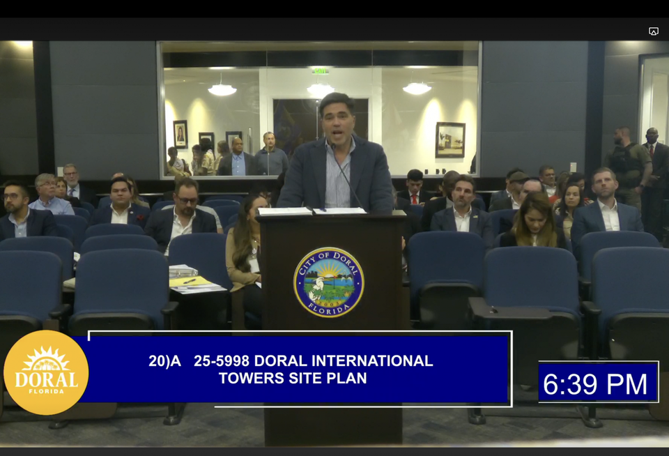 Trump Doral International Towers Hearing with Felix Lasarte and Eric trump