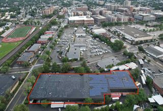 An aerial view of 180-184 Charles St. in Malden, which was acquired by Quaker Lane Capital.