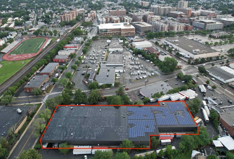 An aerial view of 180-184 Charles St. in Malden, which was acquired by Quaker Lane Capital.
