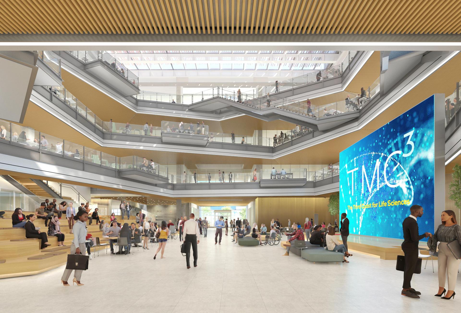 First Building In Sprawling Texas Medical Center Expansion Tops Out