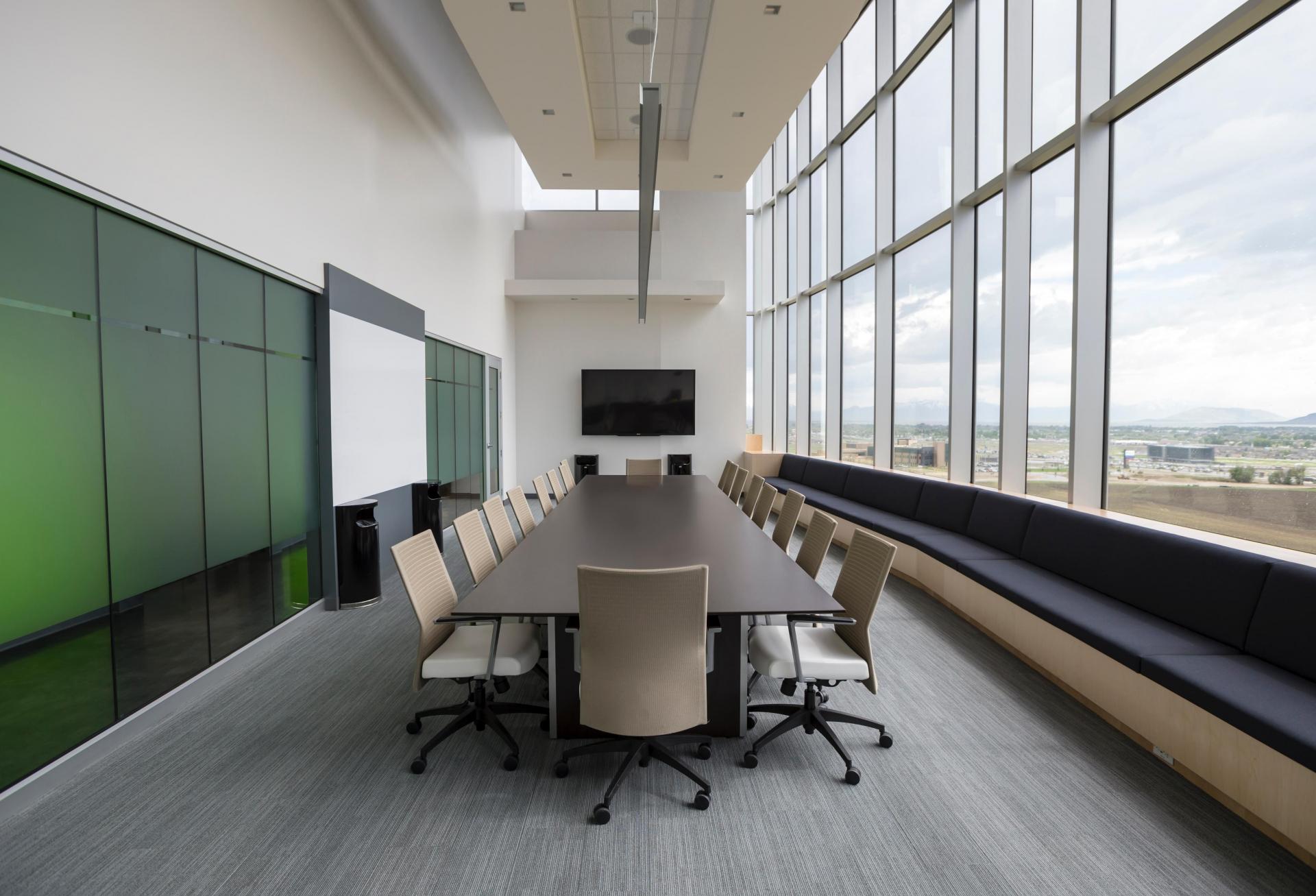 An empty office room 