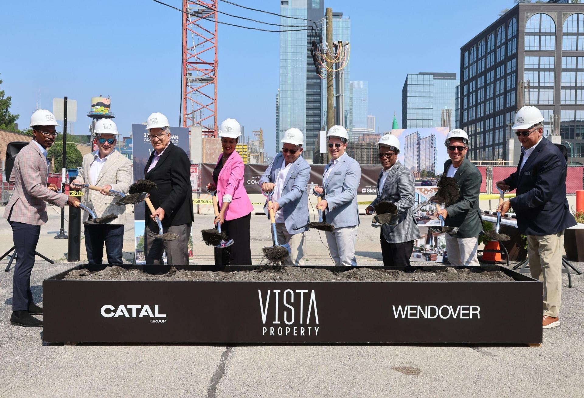 Vista Property Breaks Ground On 32-Story Mixed-Use Building In Fulton Market