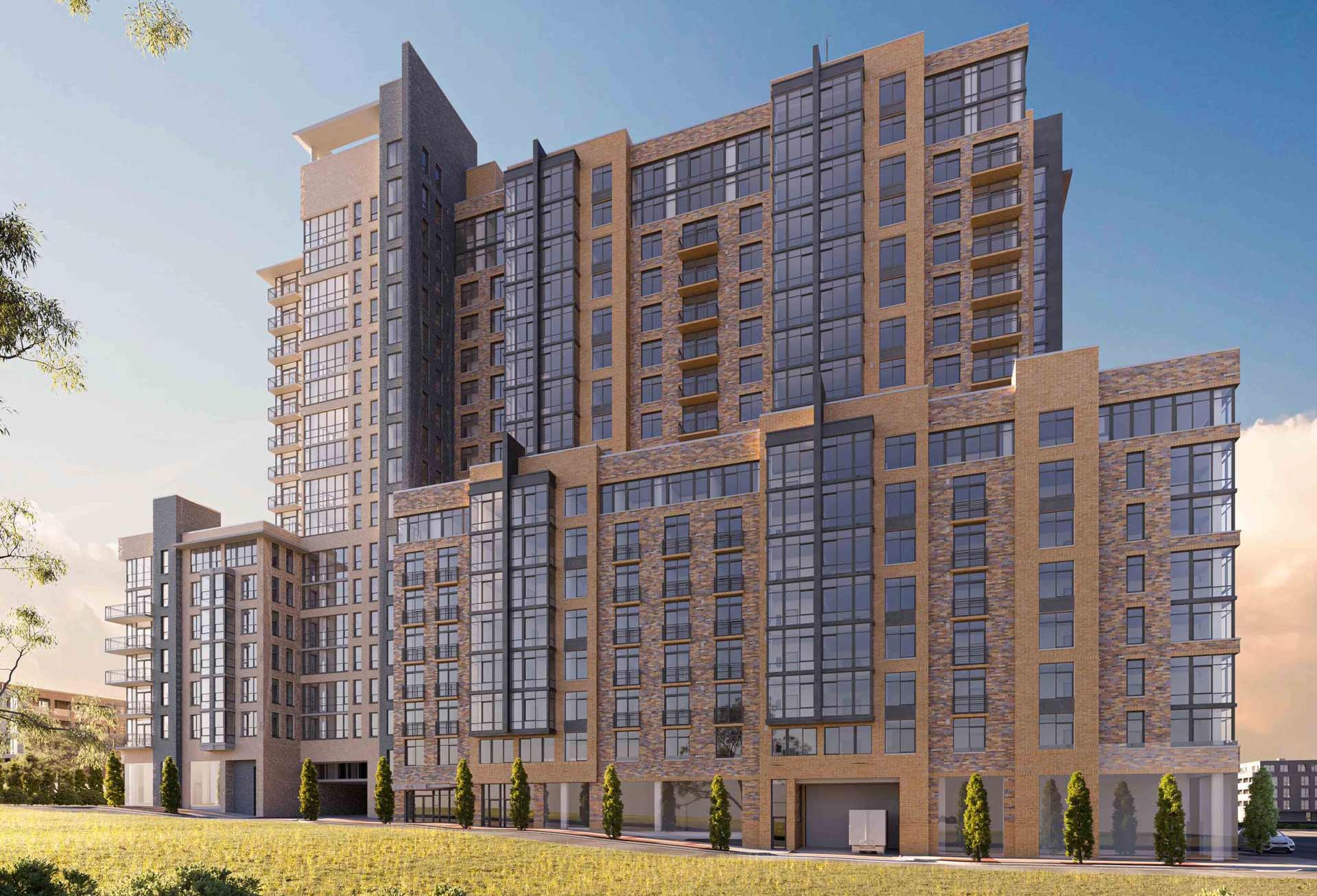 The Ansel, a 250-unit multifamily building in Rockville, Maryland.