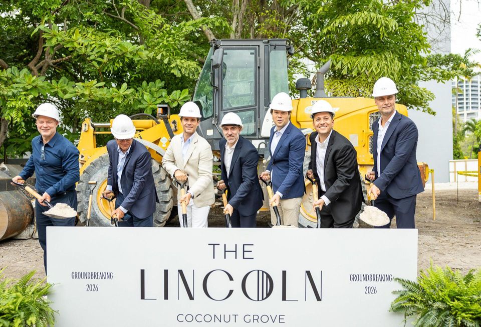 THE LINCOLN GROUND BREAKING COCONUT GROVE