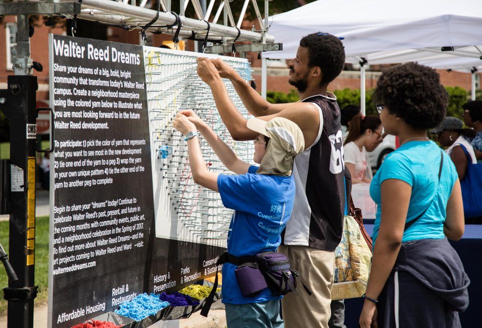 CulturalDC’s Walter Reed Dreams Community Block Party at The Parks at Walter Reed in April 2017