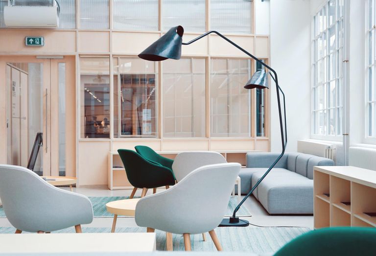 coworking office space communal area
