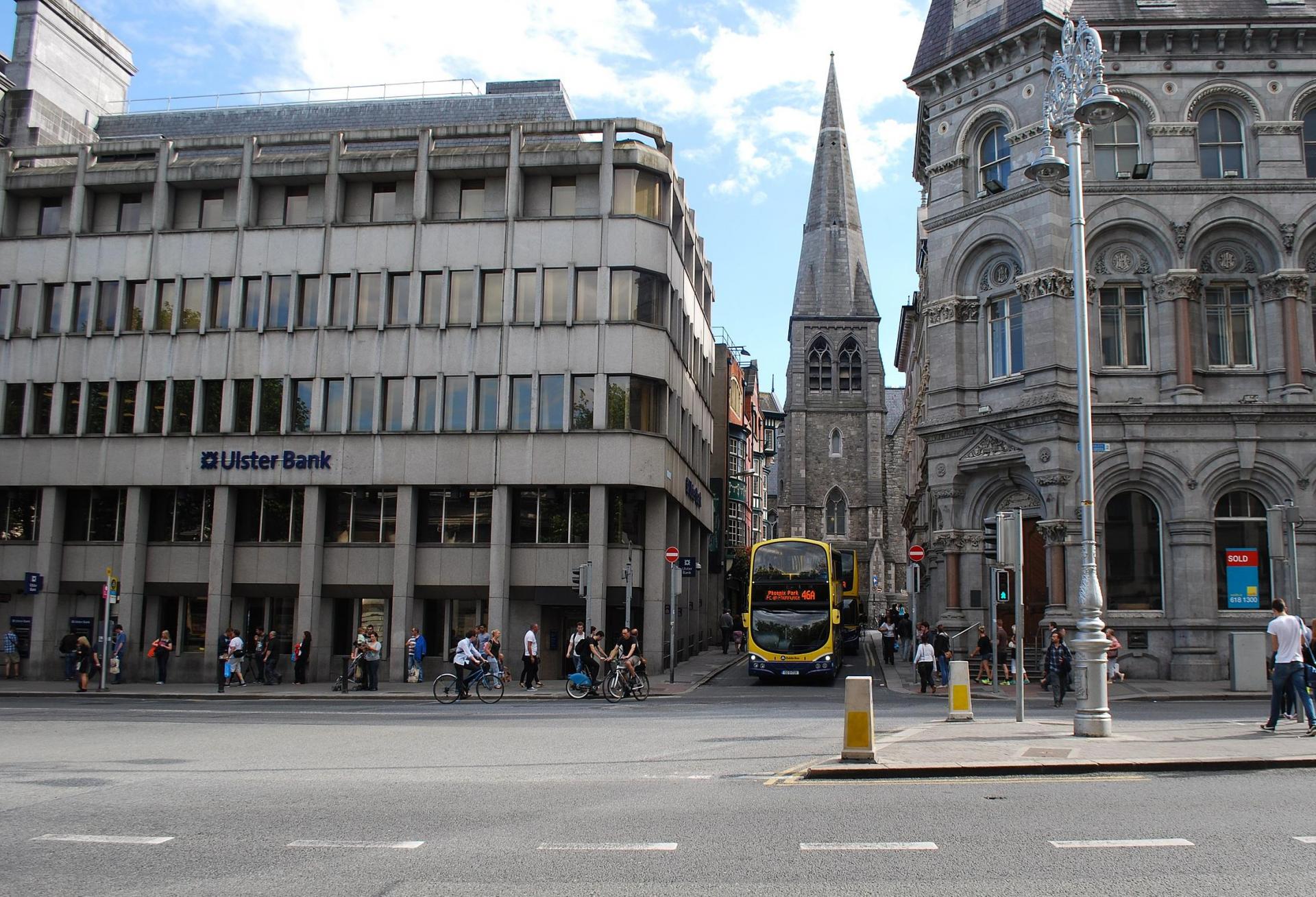 Bank building