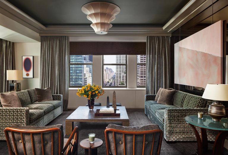 Interior of the Waldorf Astoria New York