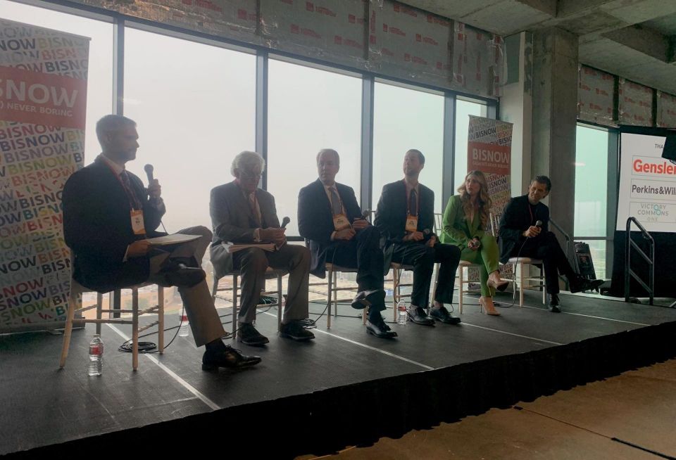 panelists on stage