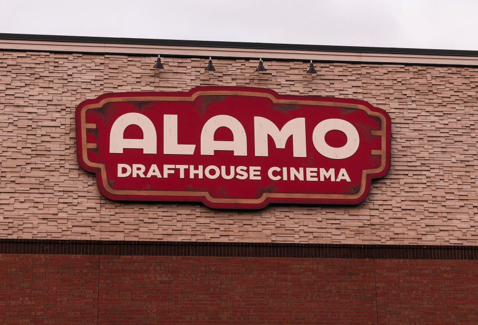 Alamo Drafthouse Cinema signage
