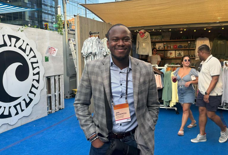 Hideo Sasaki Foundation's Jimi Bademosi.