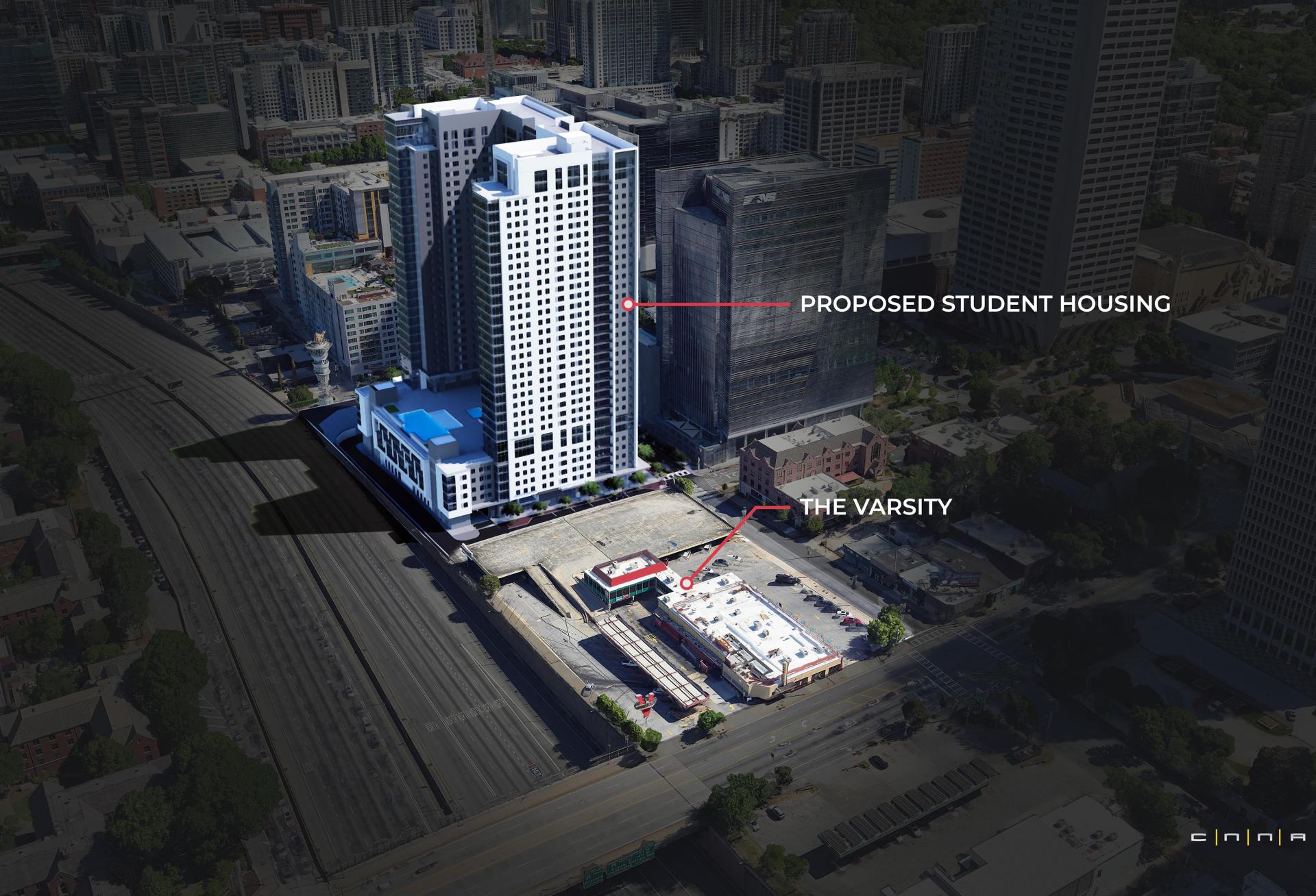 The Varsity Strikes Deal With Student Housing Developer For Massive Tower Next Door