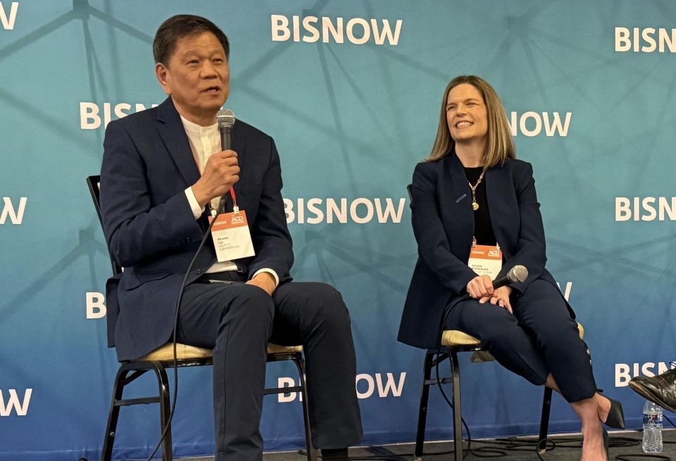 Panelists speaking at Bisnow’s 2026 Houston Master-Planned Communities.