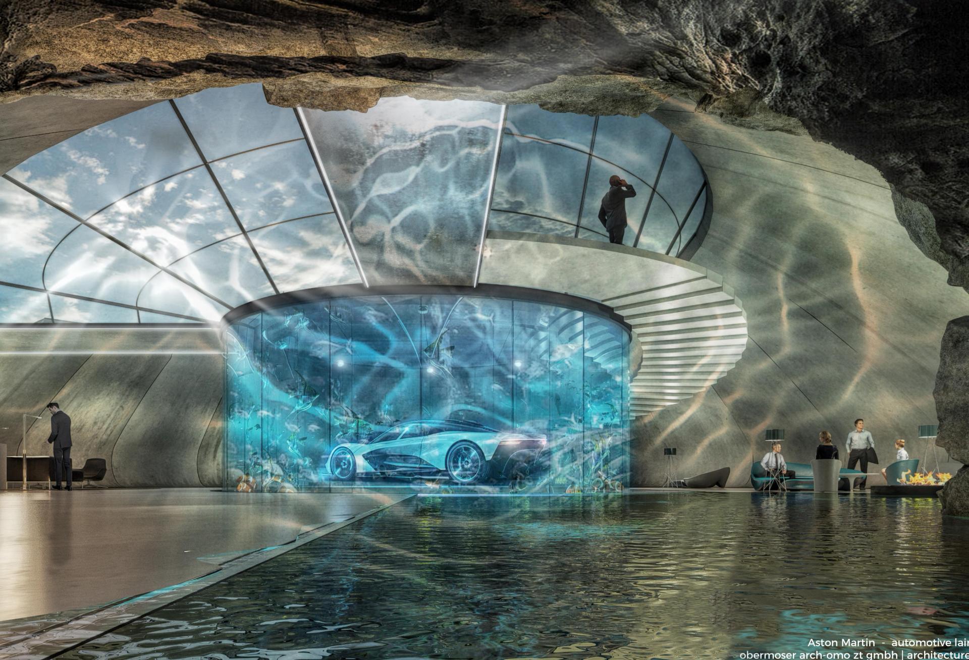 Underground James Bond-Style 'Lairs' Are Aston Martin's Latest Showroom Idea