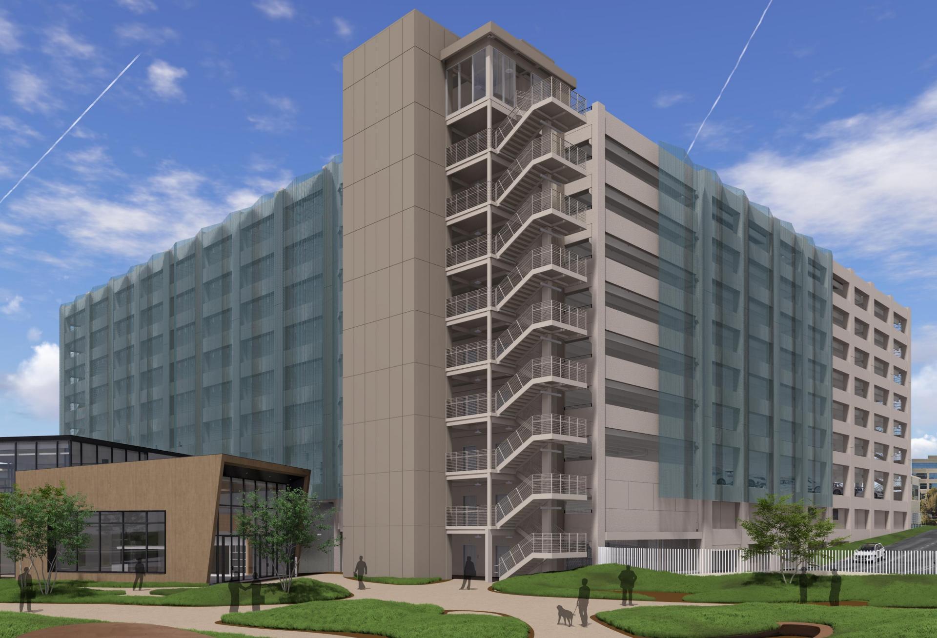 How Prefabrication And Streamlined Delivery Allow A 10-Story Parking Structure To Rise Quickly On A Crowded Site