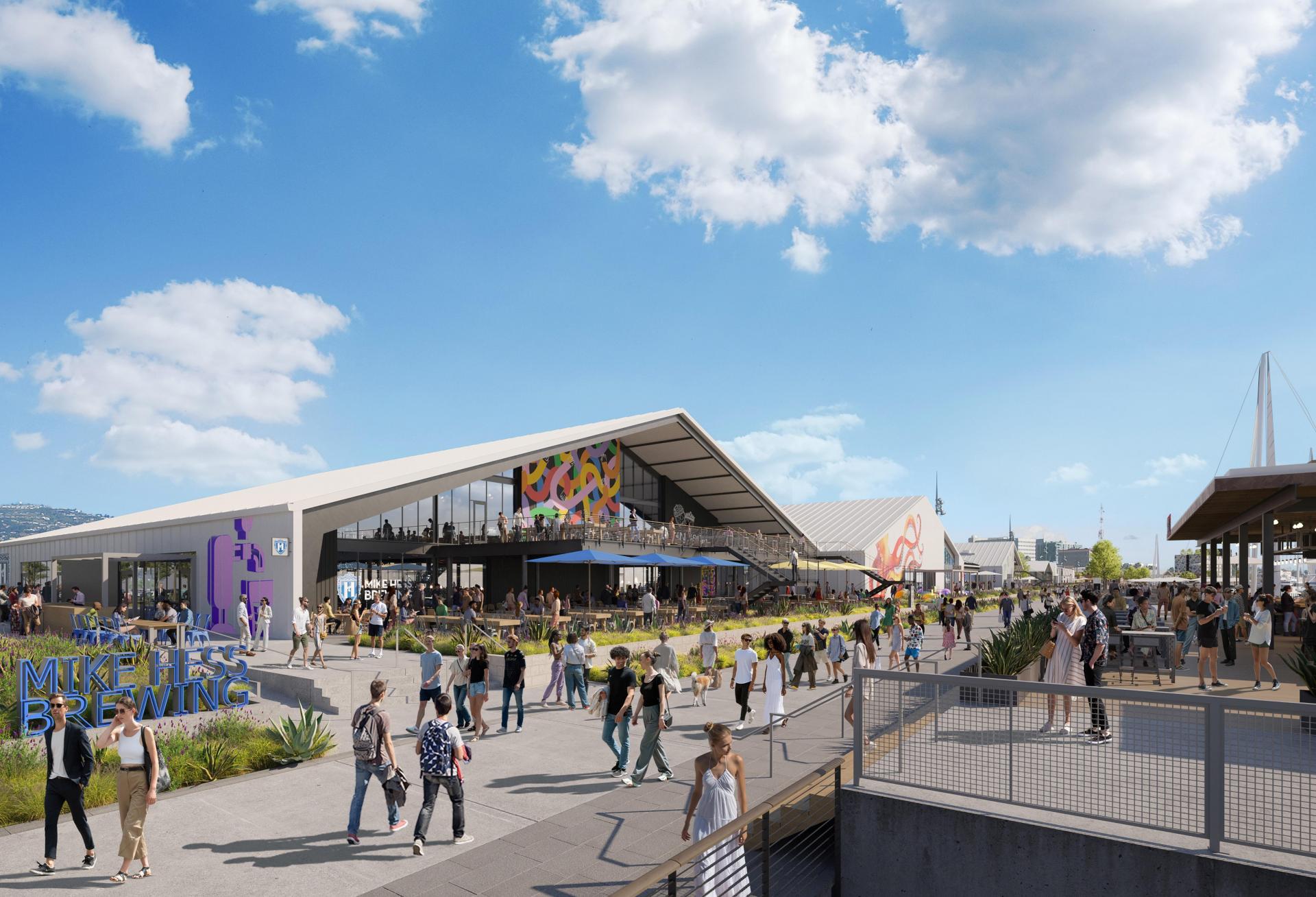 Waterfront Retail Destination West Harbor's First Phase 75% Leased One Year Before Opening