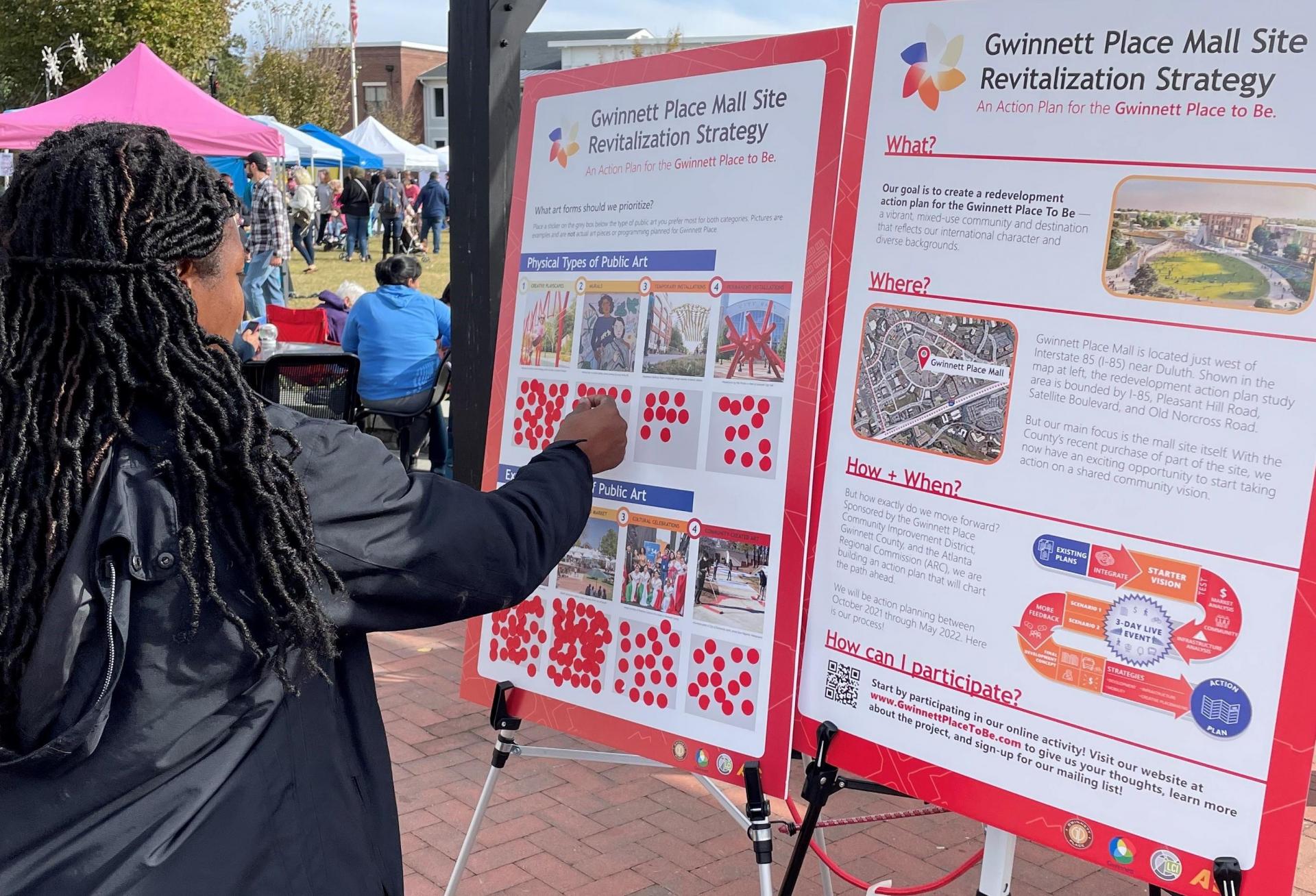The county continues to seek community input as it plans the redevelopment of the mall.