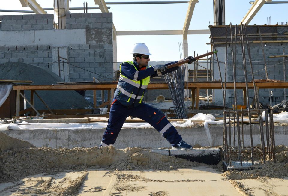 construction site construction worker development site