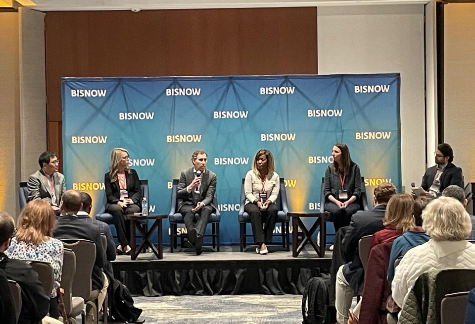 MKA Architecture's Michael Kim, M. O'Connor Contracting's Krystal Burrows, WinnCos.' Adam Stein, Boston Communities' Marie Morisset, The Community Builders' Laura Martin and Evolution Sustainability Group's Jack Robbins.