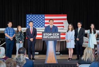 Gov Ron DeSantis Chinese Nationals Real Estate Bill Signing May 2023