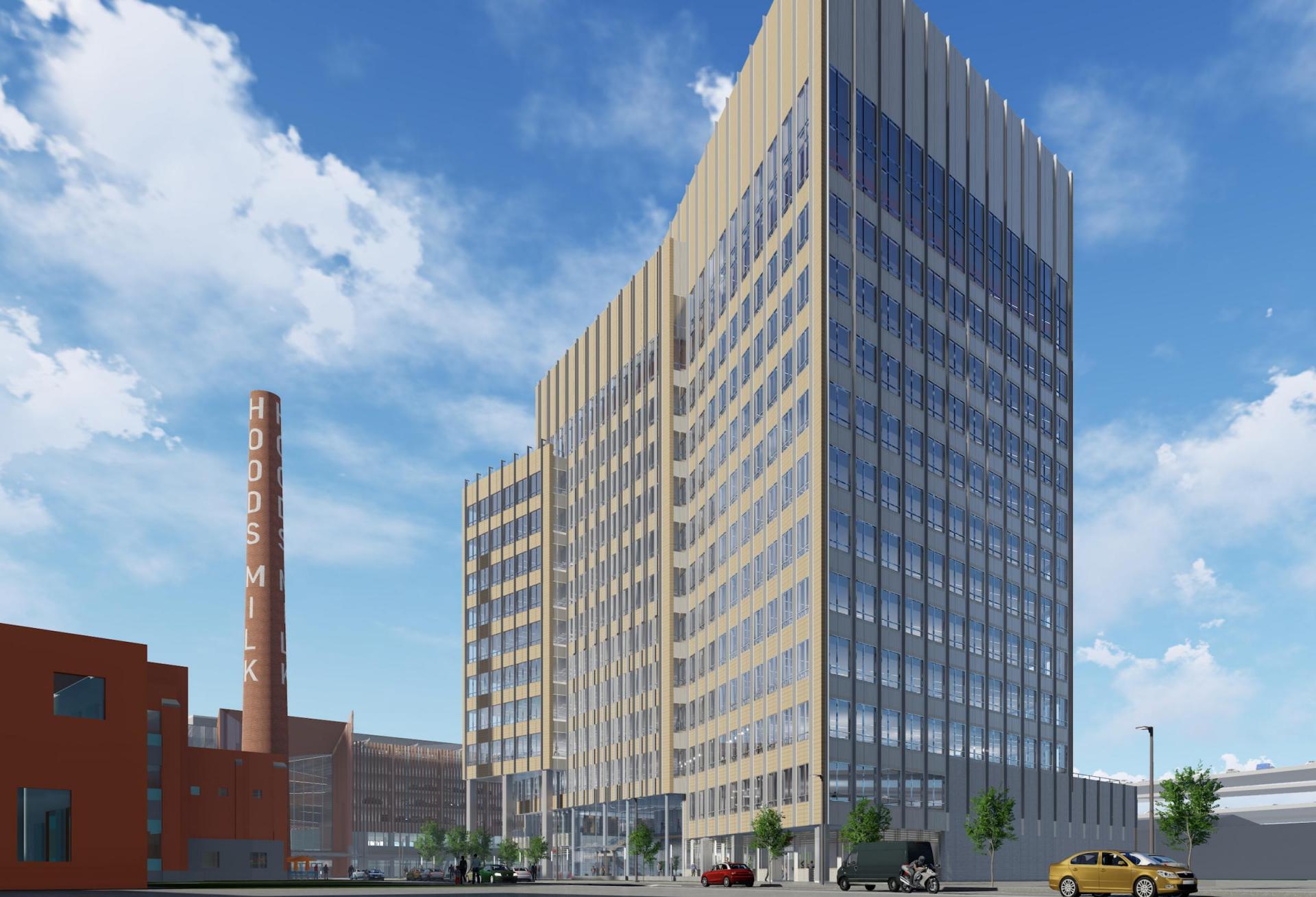 Hood Park Master Plan, 232-Foot Office Tower Approved