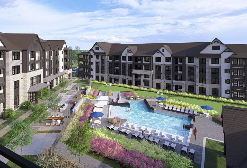 multifamily community the Casona in Grand Prairie