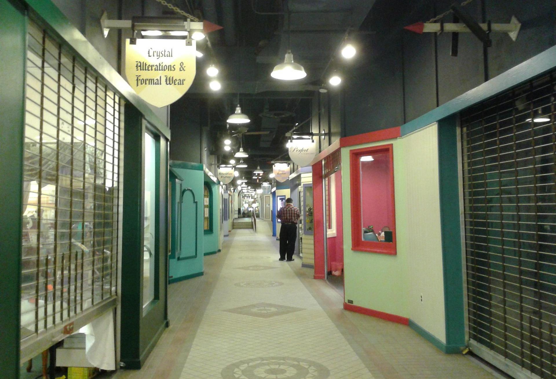 The Crystal City Shops, an underground mall in Arlington, Virginia