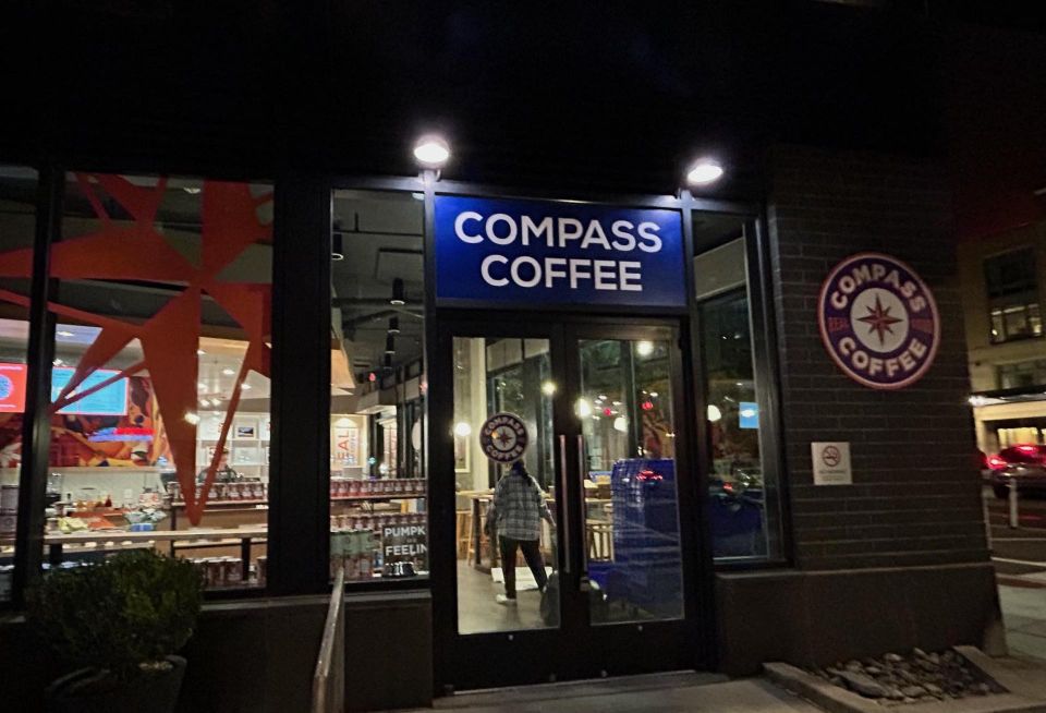 Compass Coffee opened a location at 82 I St. SE in Navy Yard in the fall of 2024.