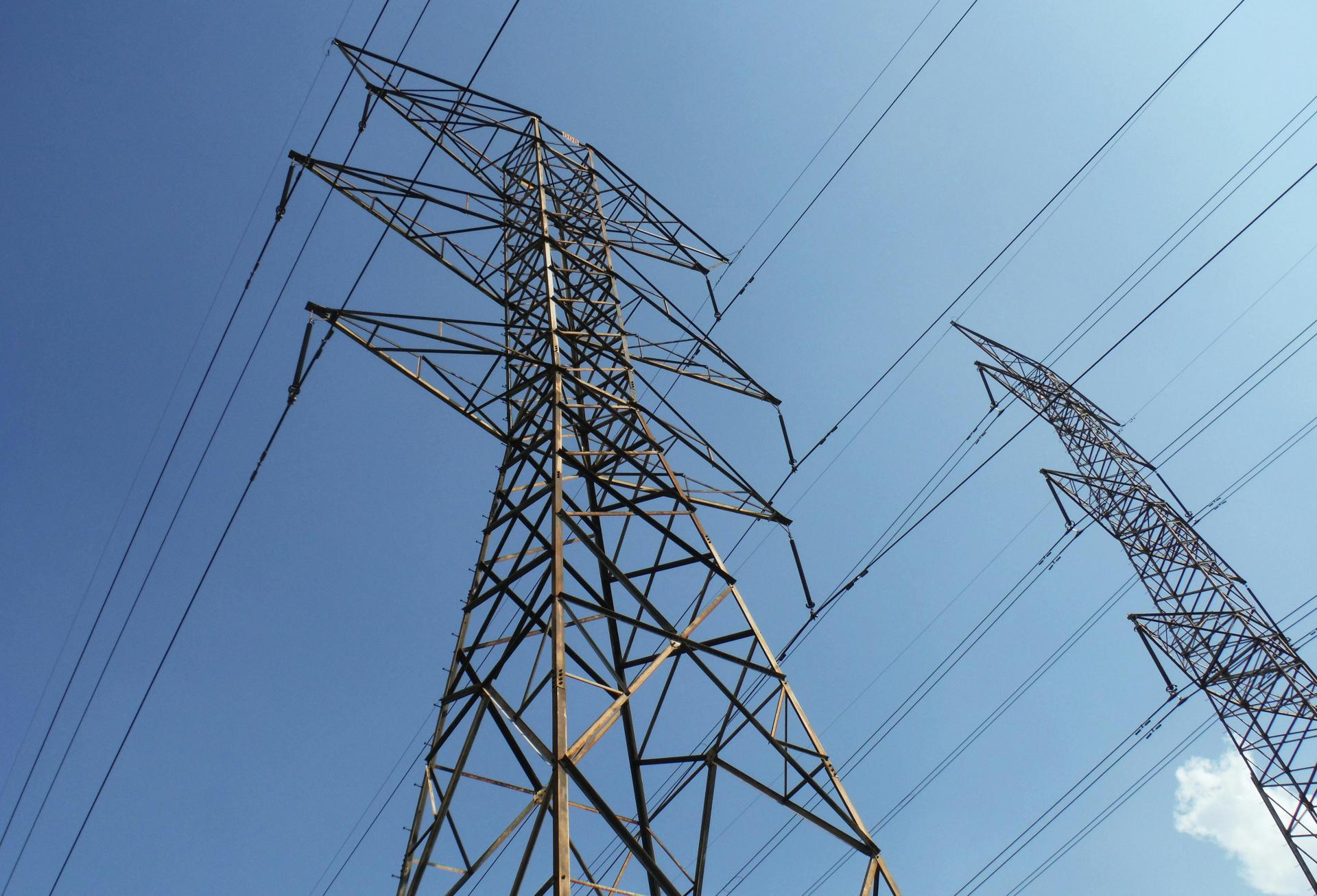 Power Lines From Below