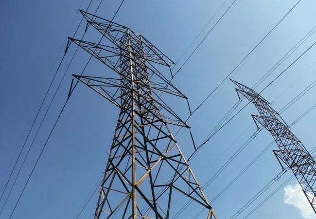 Power Lines From Below