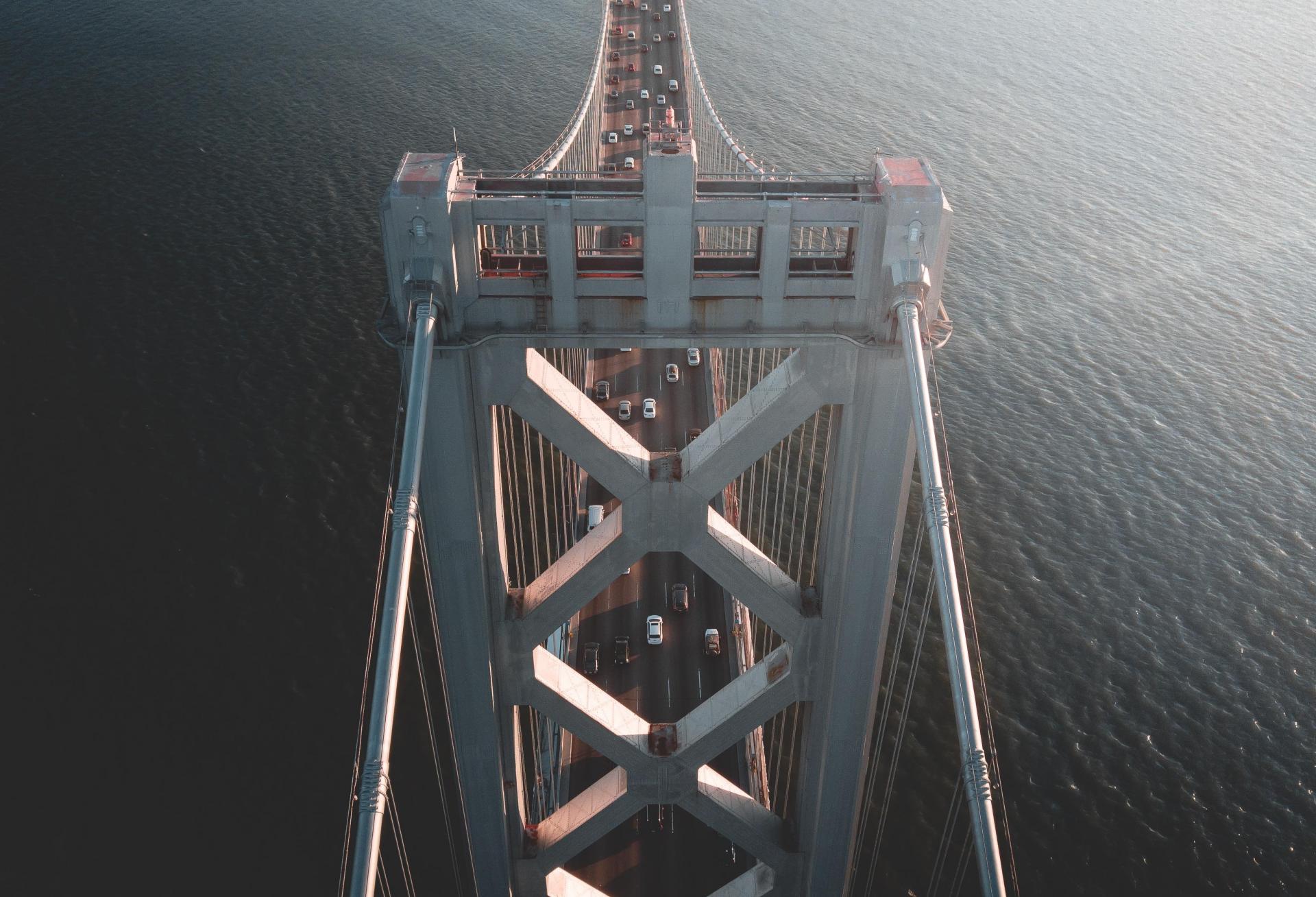The Bay Bridge In Oakland