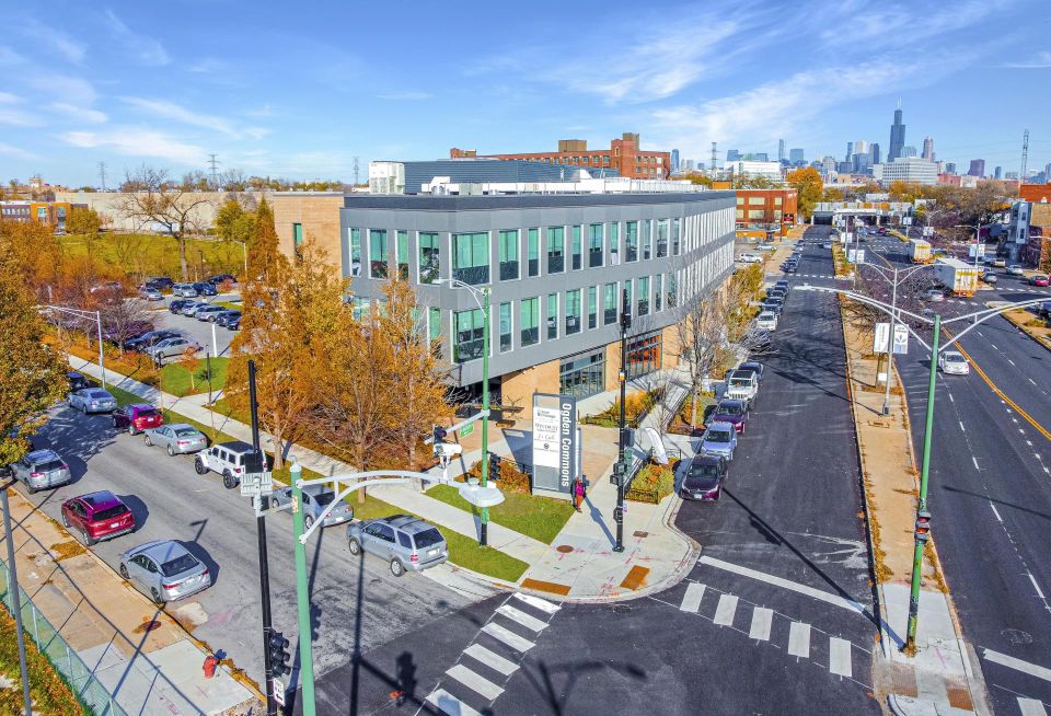 Phase 1 of Ogden Commons was the completion of 2652 West Ogden Ave., a 55K SF commercial building that includes Sinai’s One Lawndale Community Care and Surgery Center.