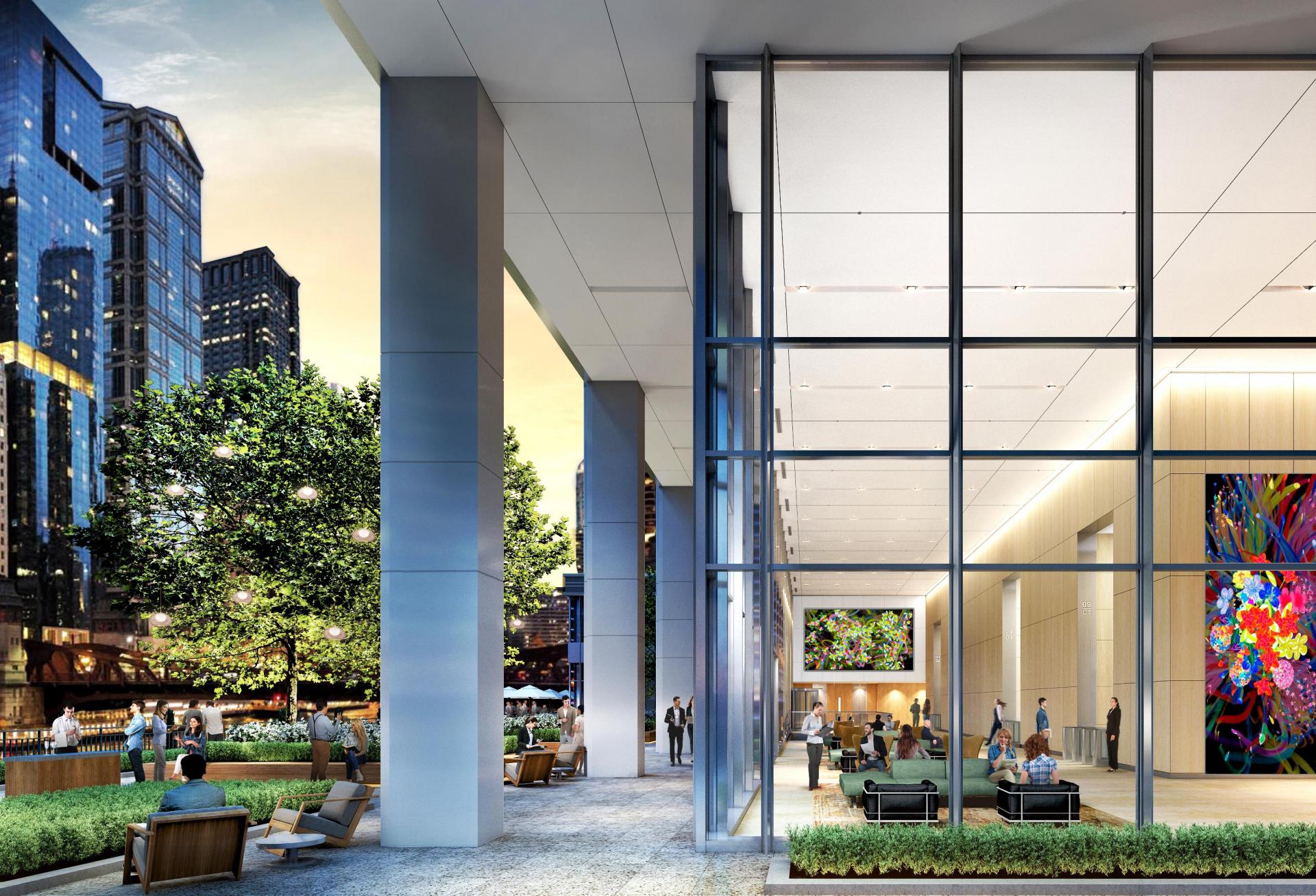 300 North LaSalle is getting a $30M renovation.