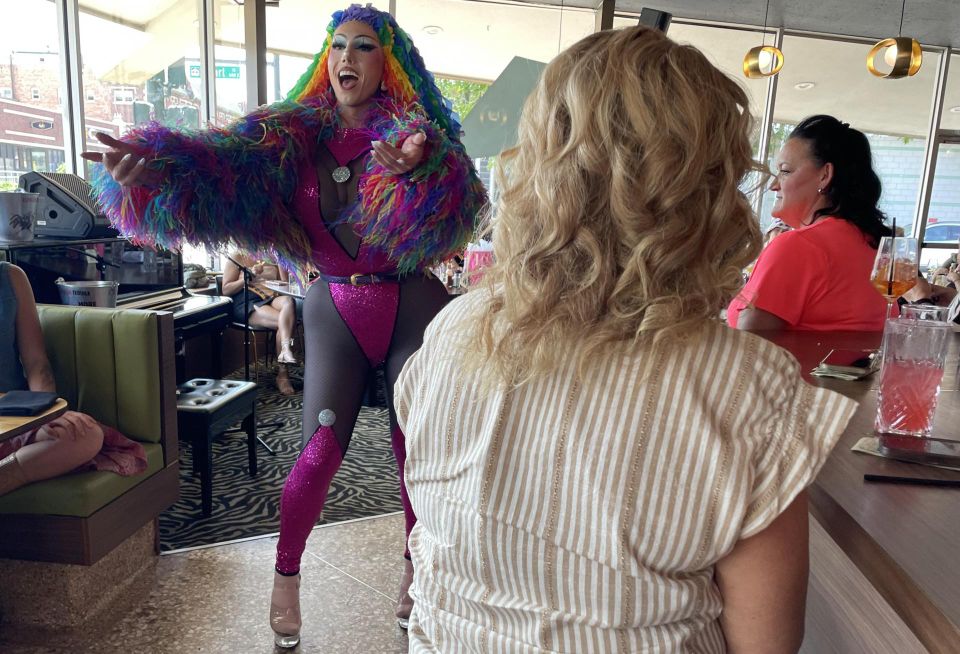 A photo from the Champagne Tiger Drag Brunch